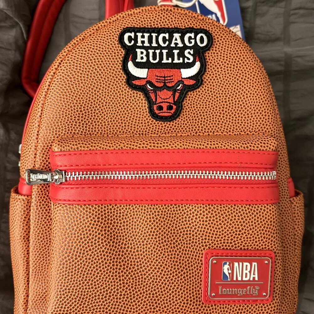 Chicago Bulls Loungefly Backpack -  NWT